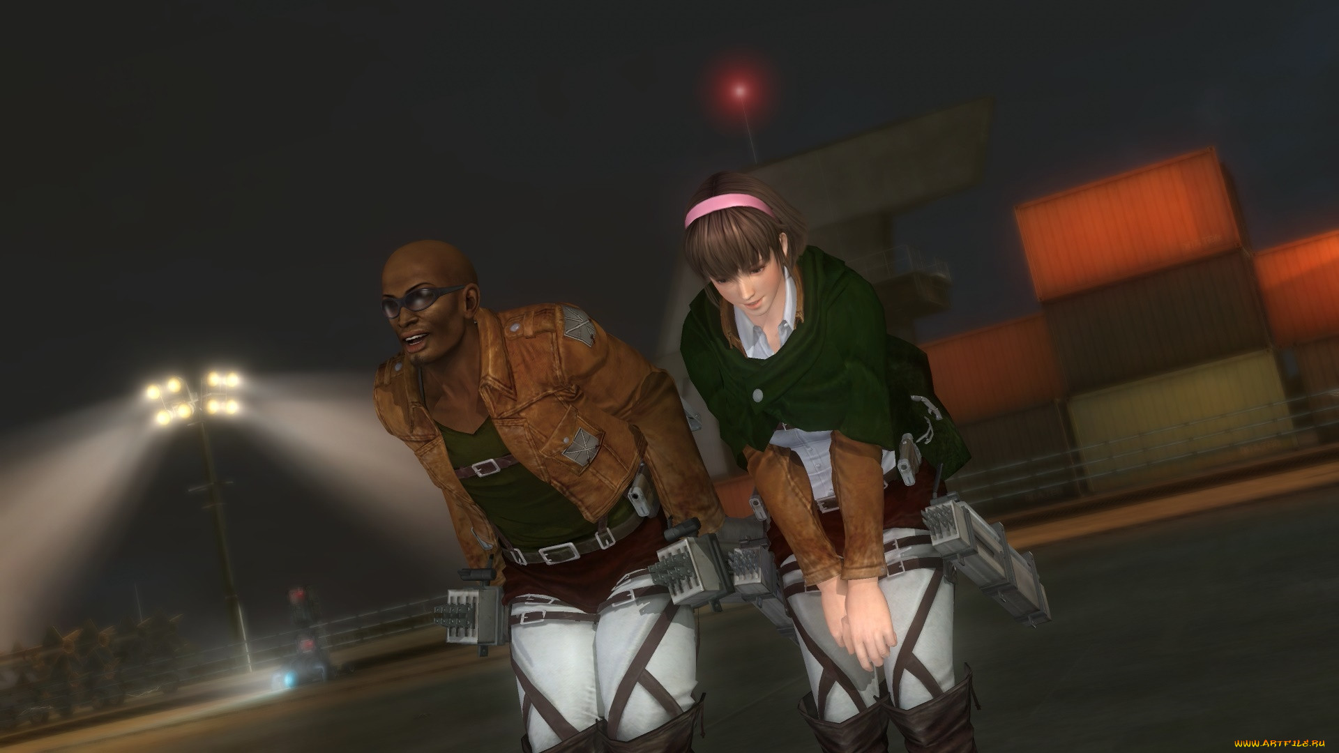 hitomi and zack, 3 ,  , anime, , , , 